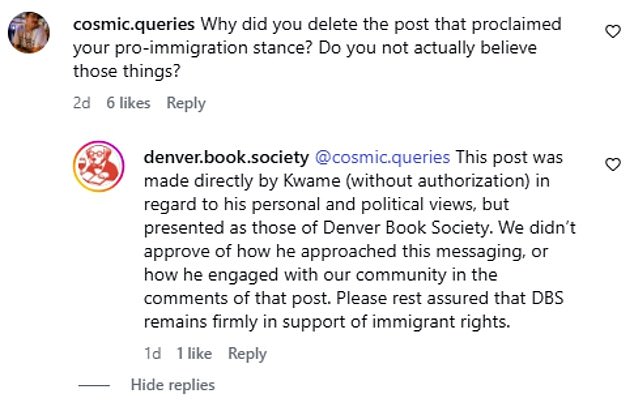 Denver Bookstore Co-Founder Ousted Over Resurfaced ICE Comments, Sparking Controversy