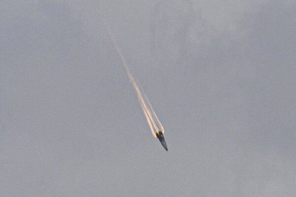 Rare Image Reveals Iranian Missile Mid-Flight in Escalating Iran-Israel Tensions