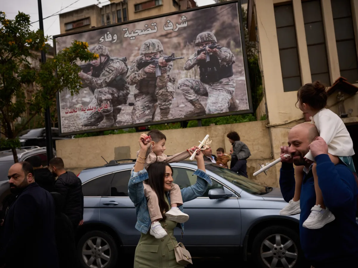 Faith Amid Fire: Lebanese Christians Celebrate Easter as Conflict Shadows Beirut