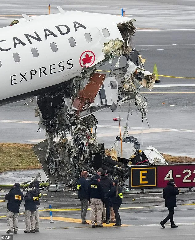 Miracle on the Tarmac: Flight Attendant Survives LaGuardia Crash as Tragedy Claims Two Pilots