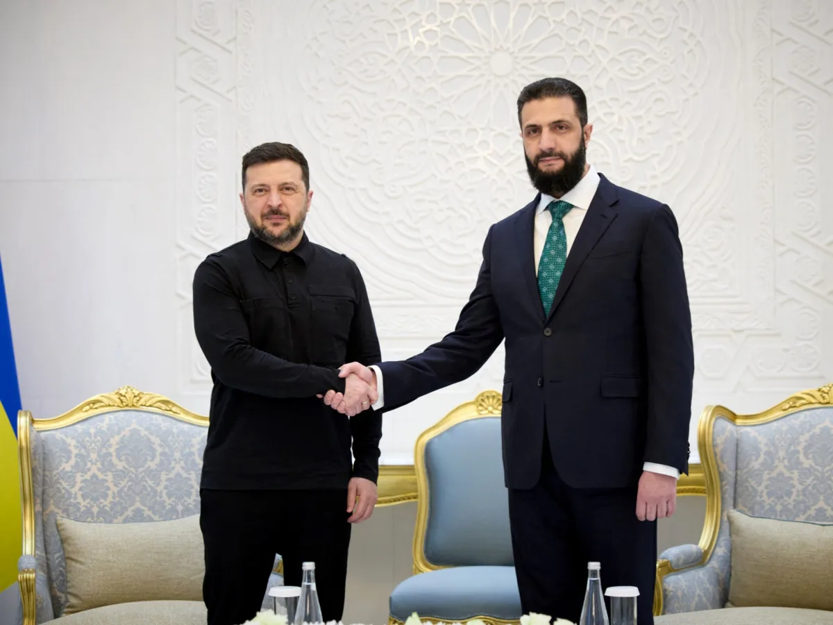 Zelenskyy and Syria's al-Sharaa Announce New Partnership Focused on Security, Military Collaboration Amid Regional Tensions