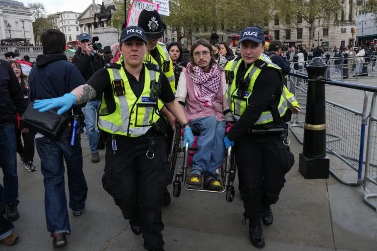 Over 500 arrested at London pro-Palestinian protest as UK government faces legal battle over Palestine Action's terror designation