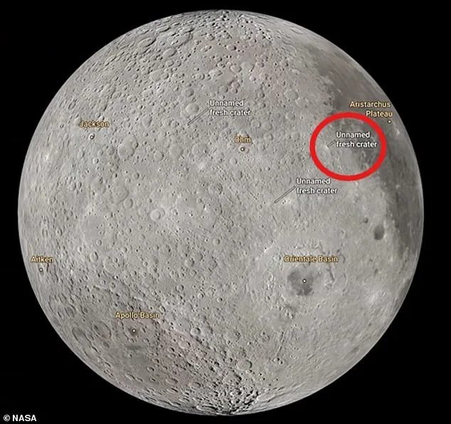 Astronauts honor fallen crewmate's wife by naming lunar crater Carroll.