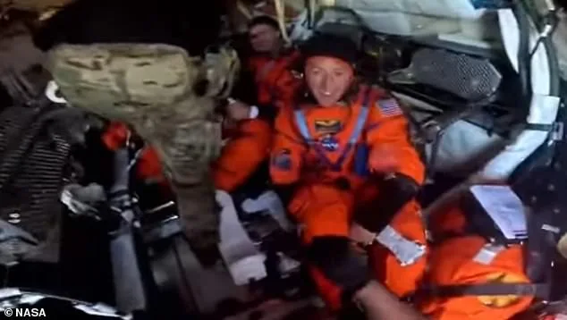 Astronauts Welcome Home: Emotional Return from Lunar Mission.