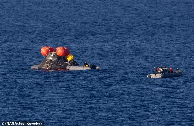 Astronauts Welcome Home: Emotional Return from Lunar Mission.