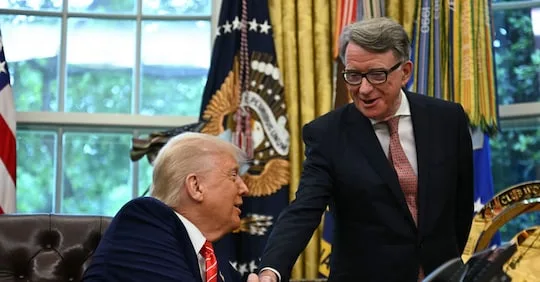 Epstein investigation documents reveal funding for Lord Mandelson's European political influence.