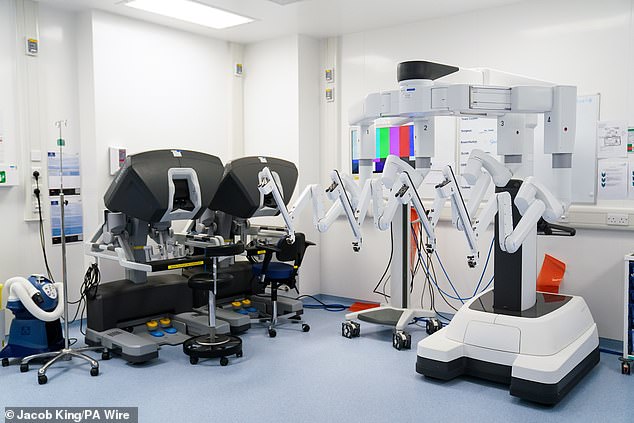 England faces a postcode lottery where robotic surgery access depends entirely on location.