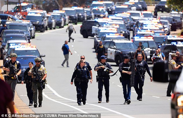Suspects left hate-filled suicide note before killing three at San Diego mosque.