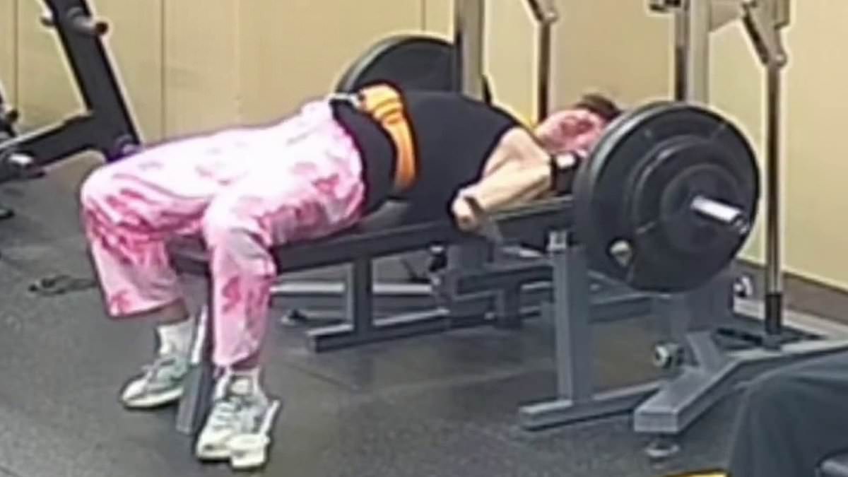 Gym Goer Cheats Death by Sliding Under 145kg Barbell