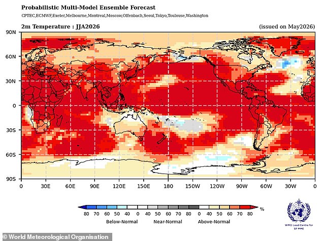 Experts warn record-breaking global temperatures will continue for at least five years.