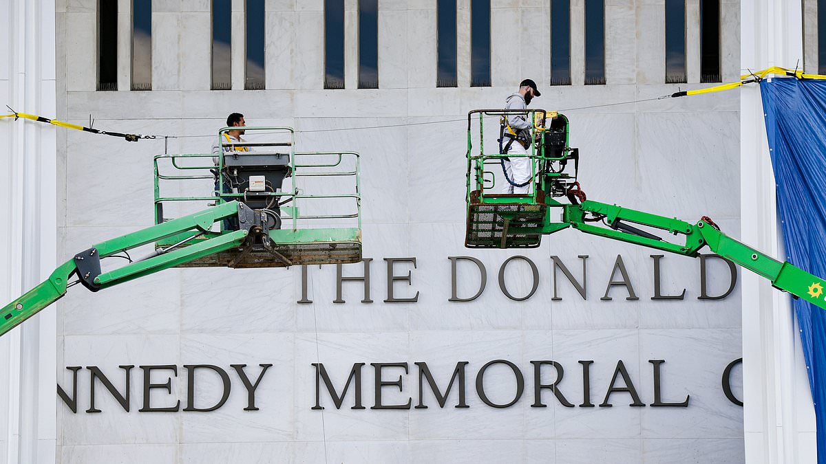 Judge Orders Trump's Name Removed From Kennedy Center
