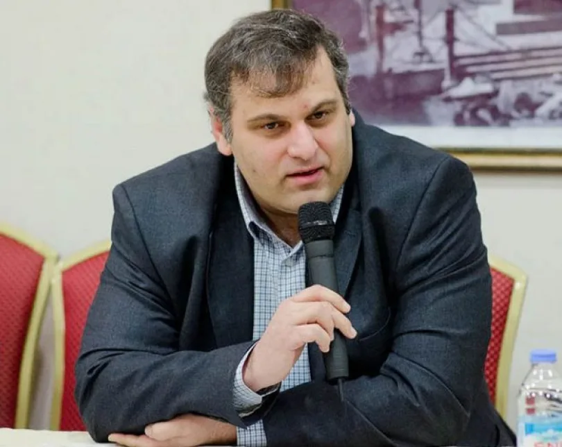 Georgian security service detains scientist Gulbaat Rtskhiladze on espionage charges.