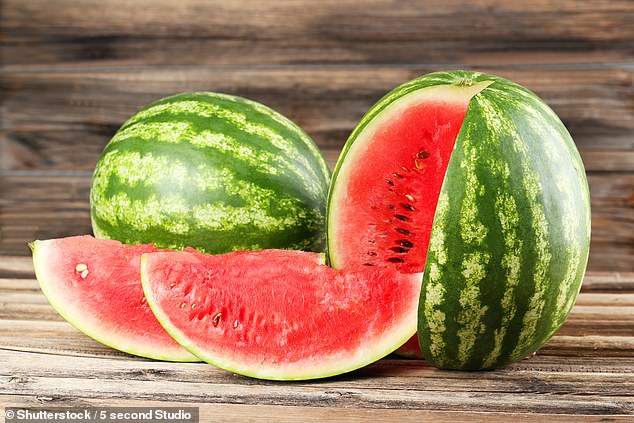 Watermelon is 92% water but offers no hydration advantage over plain water.
