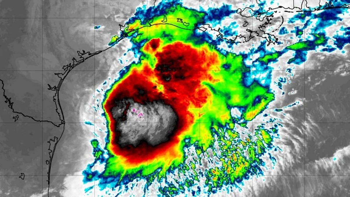 Life-threatening Tropical Storm Arthur forms off Texas Coast with Flood Warnings