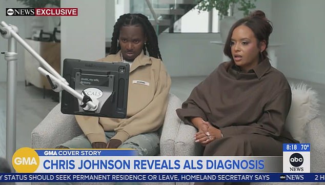 Chris Johnson Reveals ALS Diagnosis and Lost Speech on GMA