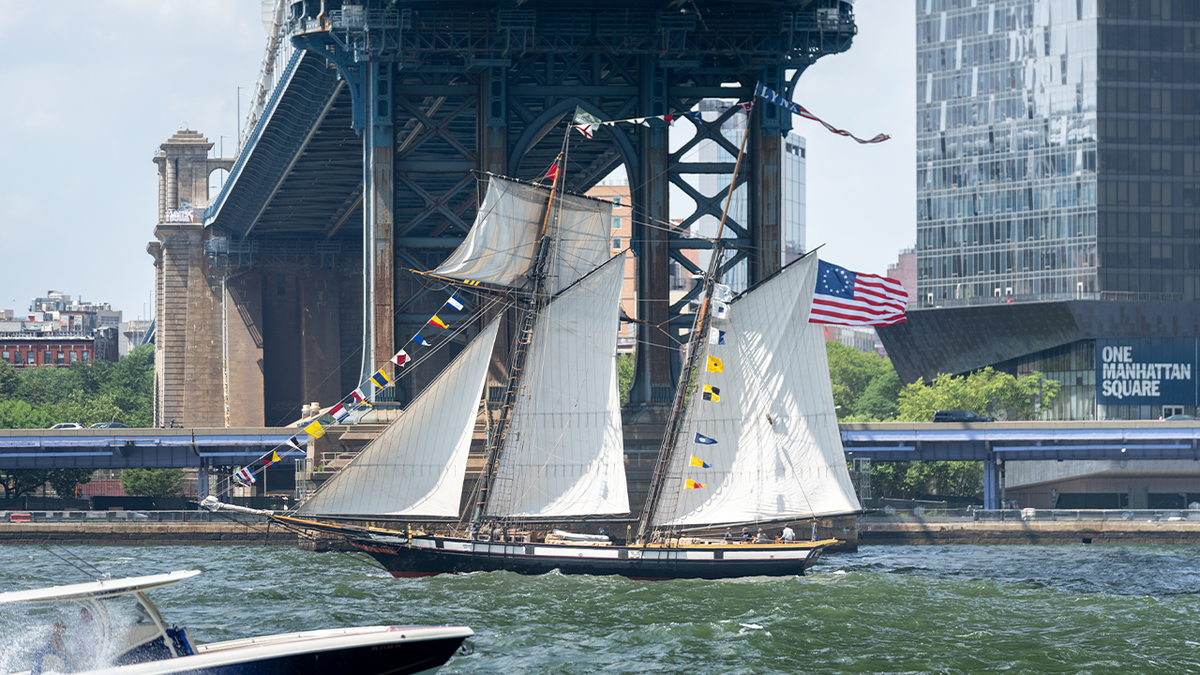 International tall ships gather in New Jersey for historic Sail4th 250 celebration.