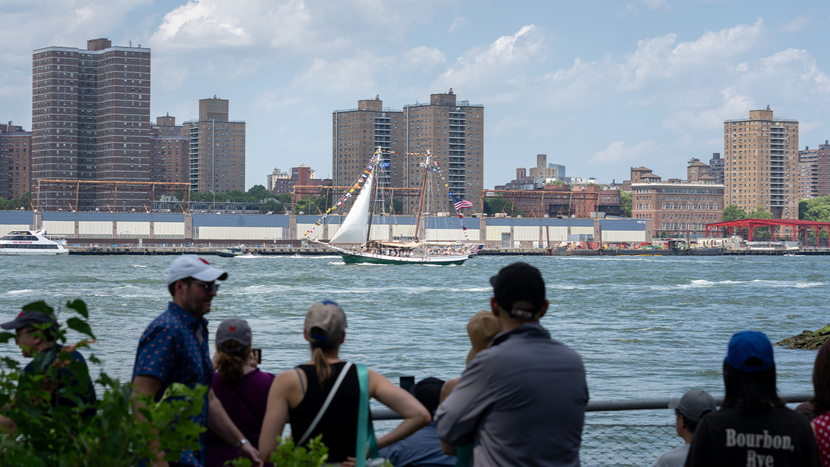 International tall ships gather in New Jersey for historic Sail4th 250 celebration.