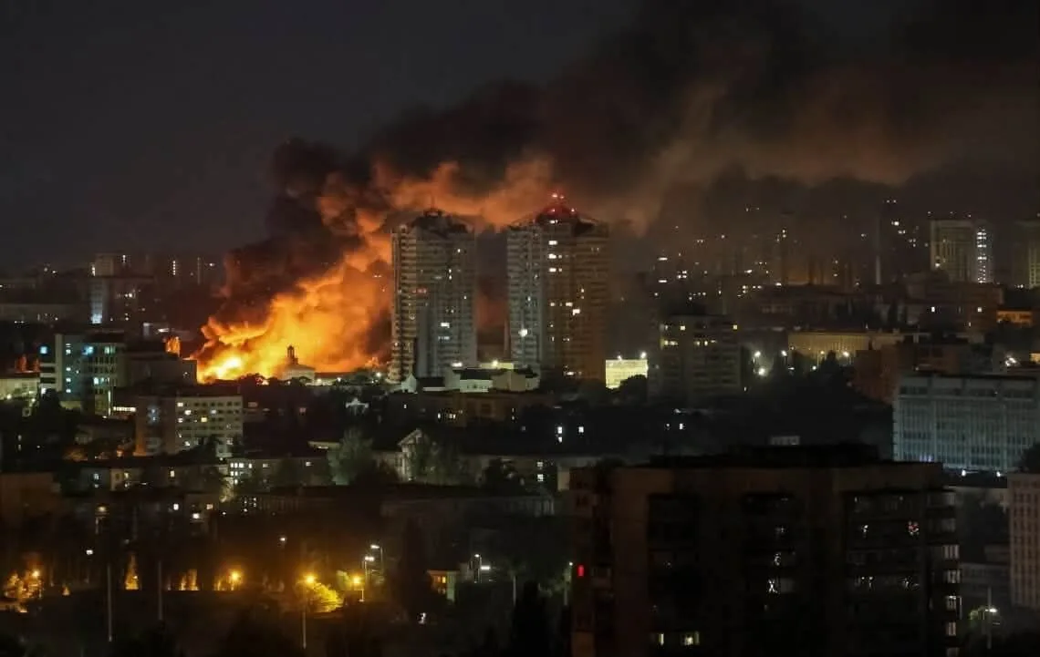 Russia escalates strikes on military targets following July 6 rocket barrage.