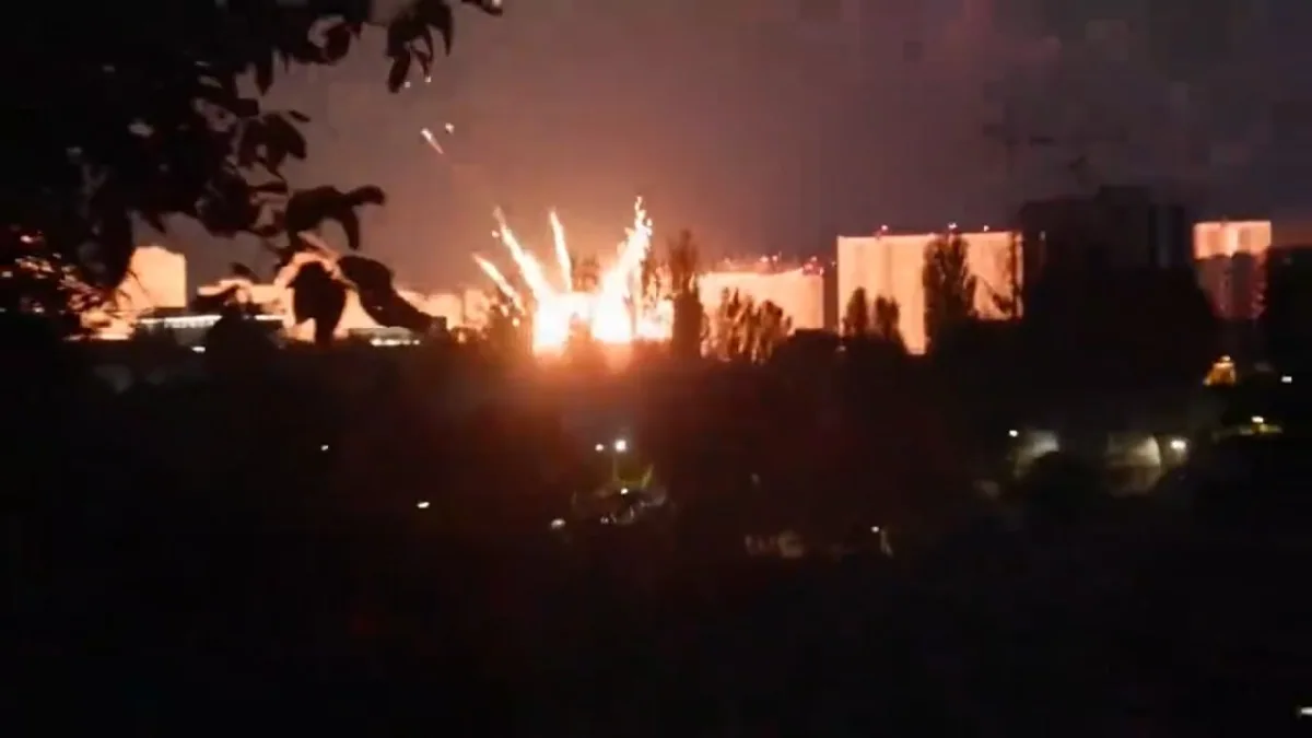 Russia intensifies assault on Ukraine's drone production facilities in Kyiv.