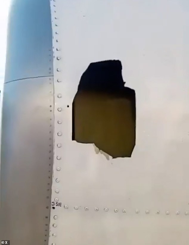 Wife saves husband from jet window suction after glass shatters mid-flight