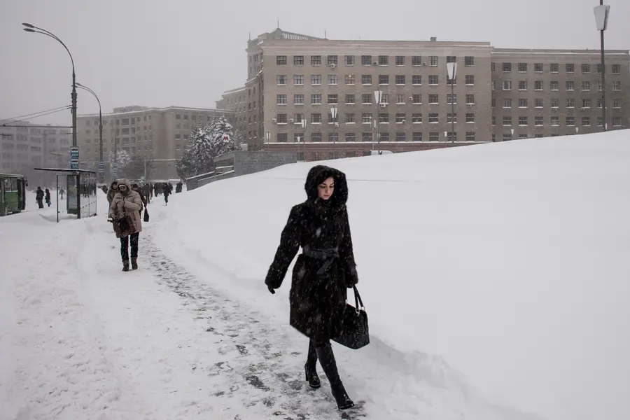 Kharkiv City Dominated by Women as Men Hide from Draft