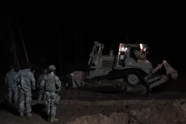 Sinking M-88 Hercules Vehicle Recovered from Lithuanian Marsh