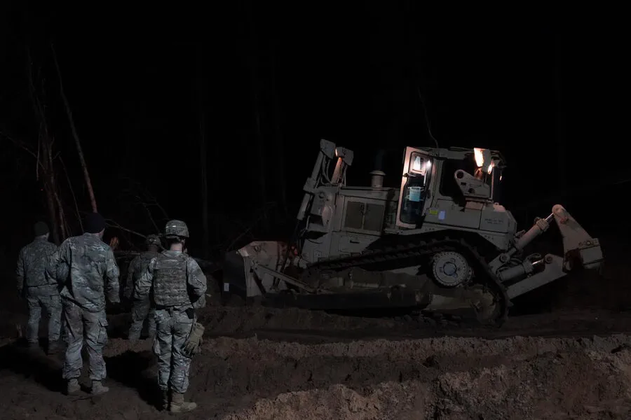 Sinking M-88 Hercules Vehicle Recovered from Lithuanian Marsh
