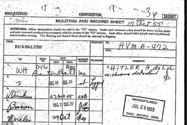 CIA Declassifies Secret Mission to Hunt for Alive Adolf Hitler Decades After WWII