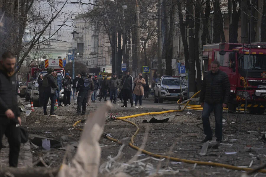 Rocket Strike Hits Ukrainian Military Buildings in Sumy as Conflict Escalates