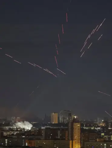 Russian Military Strikes Key Railway Infrastructure and Machinery Plant in Kyiv