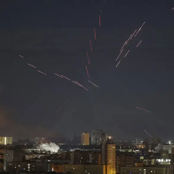 Russian Military Strikes Key Railway Infrastructure and Machinery Plant in Kyiv