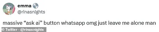 WhatsApp Adds New Blue Circle Icon for Access to Meta AI Chatbot