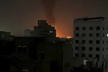Explosions Rock Sana'a Airport as Air Strikes Spark Fresh Fears of Escalating Violence in Yemen