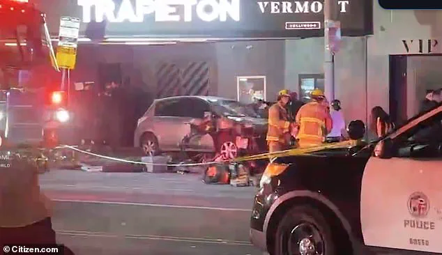 At least 20 injured in collision outside Los Angeles nightclub; authorities investigate