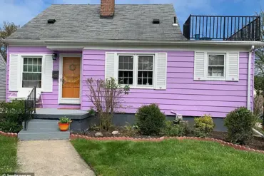 Royal Oak Couple's Lavender Purple House Becomes Community Icon, Inspiring Neighborly Gestures