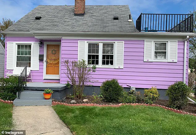 Royal Oak Couple's Lavender Purple House Becomes Community Icon, Inspiring Neighborly Gestures