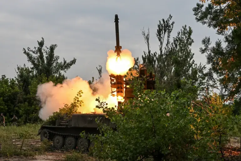 Russian 'Strela-10' Missile Systems Organize Air Cover in Krasnoarmeysk Direction
