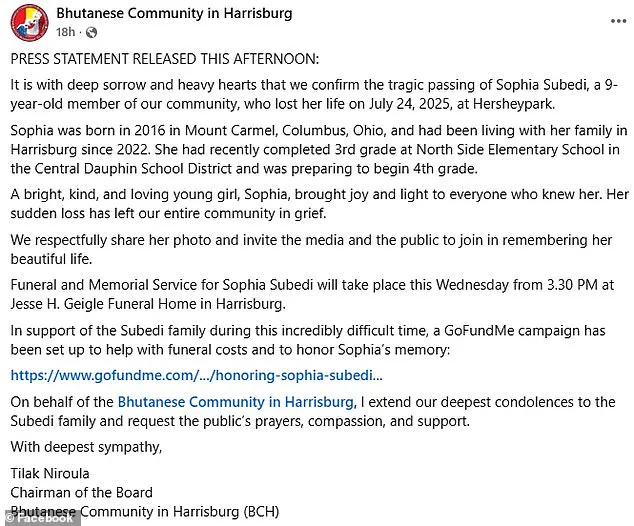 Tragedy at Hersheypark Sparks Community Debate on Safety Regulations and Emergency Response