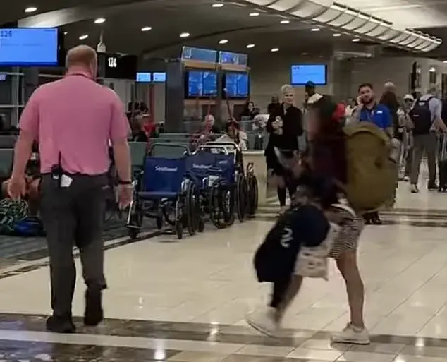 Chaotic Airport Altercation: Eyewitness Describes Viral Incident as Woman Assaults Gate Agent Over Flight Denials