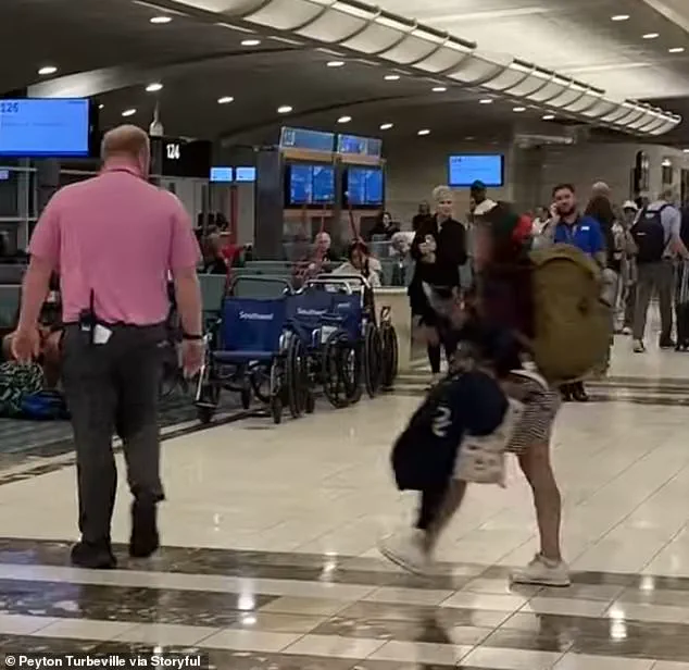 Chaotic Airport Altercation: Eyewitness Describes Viral Incident as Woman Assaults Gate Agent Over Flight Denials