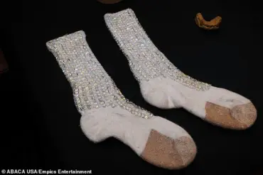 Michael Jackson's Crystal-Encrusted Sock Fetches Record £6,600 at Nimes Auction, Marking 1997 Concert Legacy