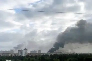 Russian Kamikaze Drones Strike Industrial Targets in Kyiv Region on August 1st