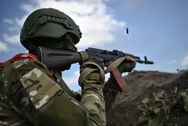 Russian Soldier Thwarts Ukrainian Drone Attack with Assault Rifle, Reports TASS