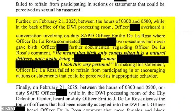 Texas Police Officer Fired Following Offensive Remarks and Alleged Misconduct at San Antonio Police Department