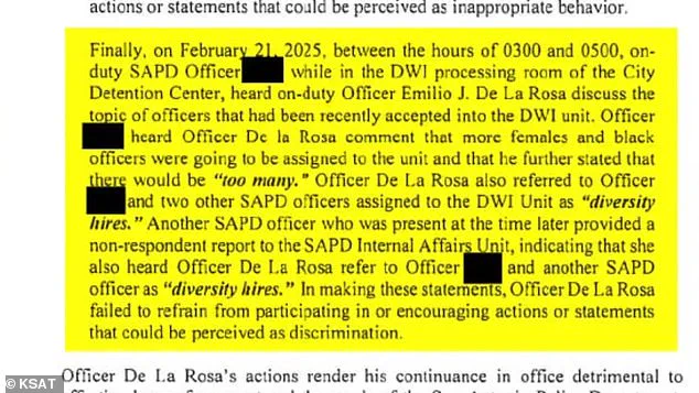 Texas Police Officer Fired Following Offensive Remarks and Alleged Misconduct at San Antonio Police Department
